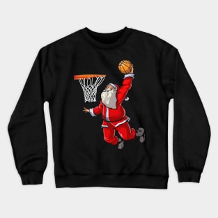 Basketball Santa Crewneck Sweatshirt